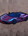 Hyper Car Super Car Ferrari Laferrari Hot Wheel Racing Fan Art Glow Enamel Pins Hat Pins Lapel Pin Brooch Badge Festival Pin