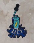 Lightning In a Bottle Festival Dead Lot Forever Grateful LSD Dropper Blue Enamel Pins Hat Pins Lapel Pin Brooch Badge Festival Pin