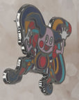 Festie Flow Gloving Mr Mime Trippy Toke-mon Video Game Psychedelic 90s Cartoon Enamel Pins Hat Pins Lapel Pin Brooch Badge Festival Pin