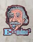 E = Mdma Albert Einstein Math Genius Glow Enamel Pins Hat Pins Lapel Pin Brooch Badge Festival Pin