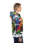 Furthur Bus Dancing Bear Crew Forever Grateful Stealie Dead Lot Unisex Hooded Sweatshirt Athletic Hoodie 95% Recycled Materials (AOP)