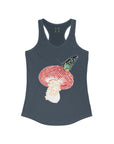 Butterfly Mushroom Awakening Women's Ideal Racerback Tank Top Sleeveless T Shirt