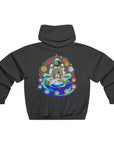 Chakranaut Space Meditation Chakra Planet Hoodie 2 Sided Men's Hooded Sweatshirt By Erin Barnhart X Mythical Merch