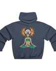 Sun Moon Chakra Meditation Goddess  Hoodie 2 Sided Men's Hooded Sweatshirt By Carissa Williams X Mythical Merch
