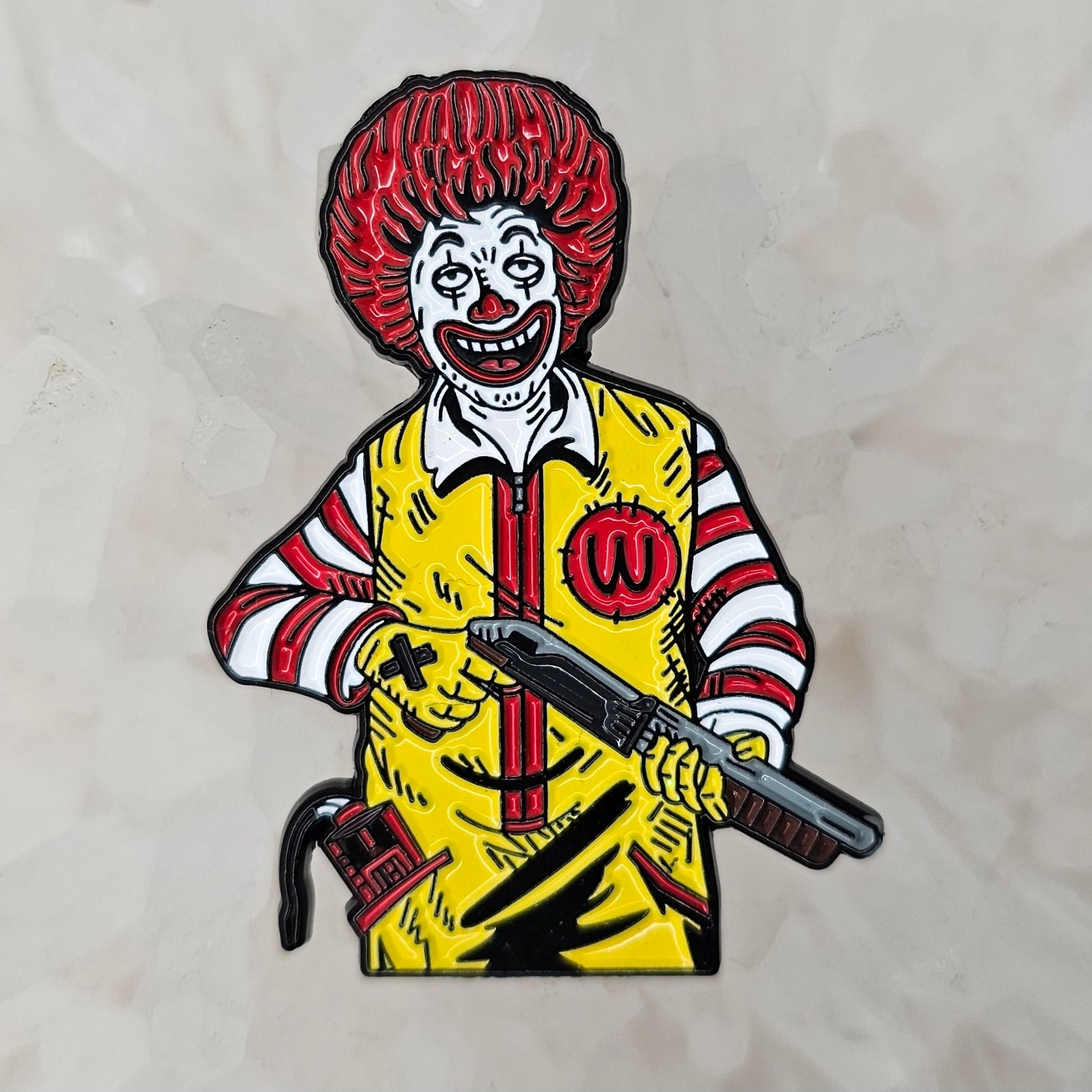 Wicked Clown Ronald McDonald Fast Trash Insane Shotgun Clown Posse Icp Enamel Pins Hat Pins Lapel Pin Brooch Badge Festival Pin