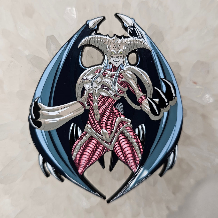 Terror King Queen Archfiend Card Game Kinked Erotic Sexy Cartoon Enamel Pins Hat Pins Lapel Pin Brooch Badge Festival Pin