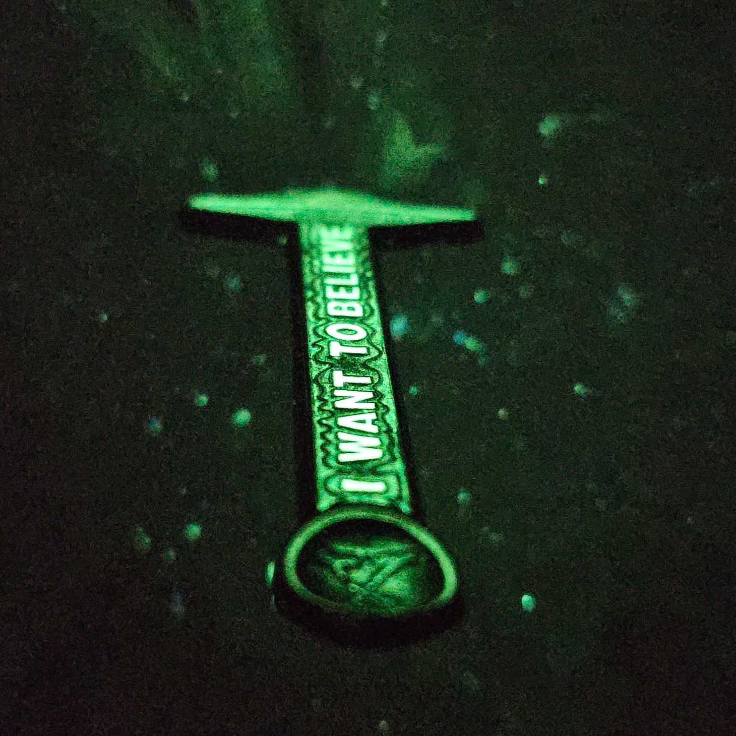 X I Want To Believe Files Alien Abduction Ufo Sci Fi Mini Spoon Glow Enamel Pins Hat Pins Lapel Pin Brooch Badge Festival Pin