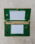 PINtendo DS Green Video Game Nerd Hinged Enamel Pins Hat Pins Lapel Pin Brooch Badge Festival Pin
