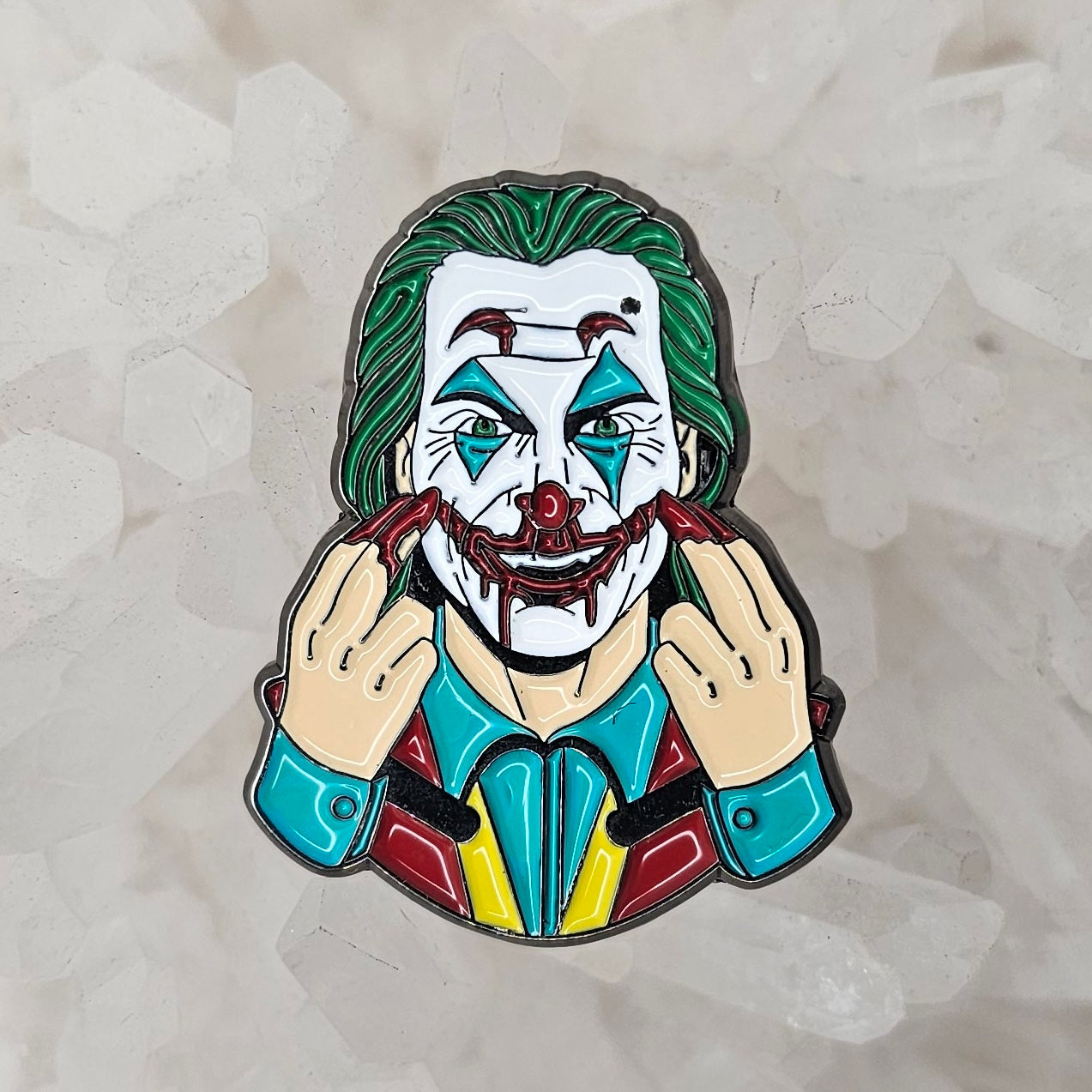 Freak Joker Clown Bat Man Comic Enamel Pins Hat Pins Lapel Pin Brooch Badge Festival Pin