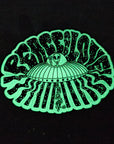 Peace Love & Mushroom Aliens Ufo Flying Saucer Enamel Pins Hat Pins Lapel Pin Brooch Badge Festival Pin