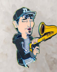 Sax Man Griz Saxophone Edm Dj Dubstep Music Spinner Enamel Pins Hat Pins Lapel Pin Brooch Badge Festival Pin