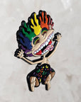 10 Pack - Wild Psychedelic Warrior Donnie Thornberry Trippy Thornberries Family Wholesale Enamel Pins Hat Pins Lapel Pin Brooch Badge Festival Pin