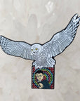 Harry Blotter Hedwig Sheet Acid Lsd V2 Glow Enamel Pins Hat Pins Lapel Pin Brooch Badge Festival Pin