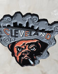 10 Pack - Cleveland Bull Dog Ohio Football Weed Swagger Wholesale Glow Enamel Pin Hat Pin Bulk Lapel Pin Brooch Badge Festival Pin