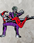 10 Pack - Kinked Joker & Harley Quinn Erotic Bat Comic Book Man Cartoon Wholesale Enamel Pins Hat Pins Bulk Lapel Pin Brooch Badge Festival Pin