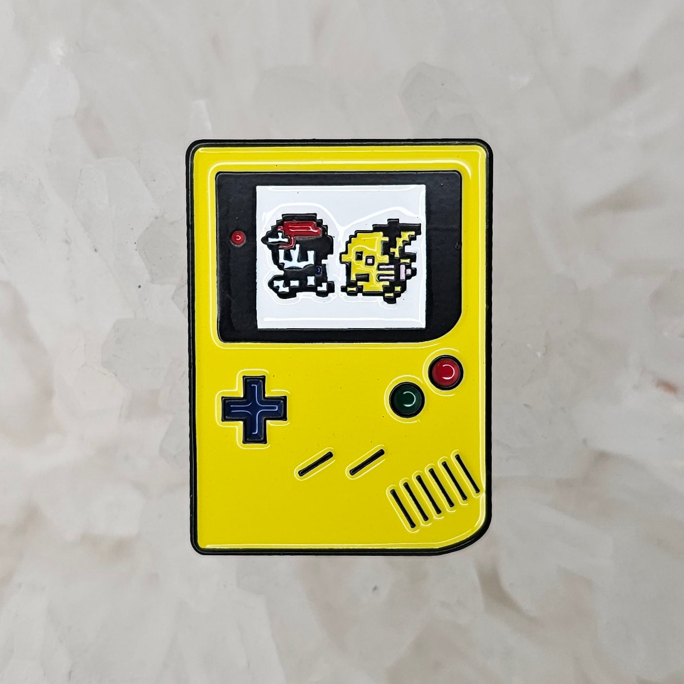 Pintendo Game Boy Ash &amp; Pikachu Pokeball Cartoon Game Enamel Pins Hat Pins Lapel Pin Brooch Badge Festival Pin