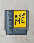 Blow Me N64 Cartridge Snes Funny Video Game Enamel Pins Hat Pins Lapel Pin Brooch Badge Festival Pin