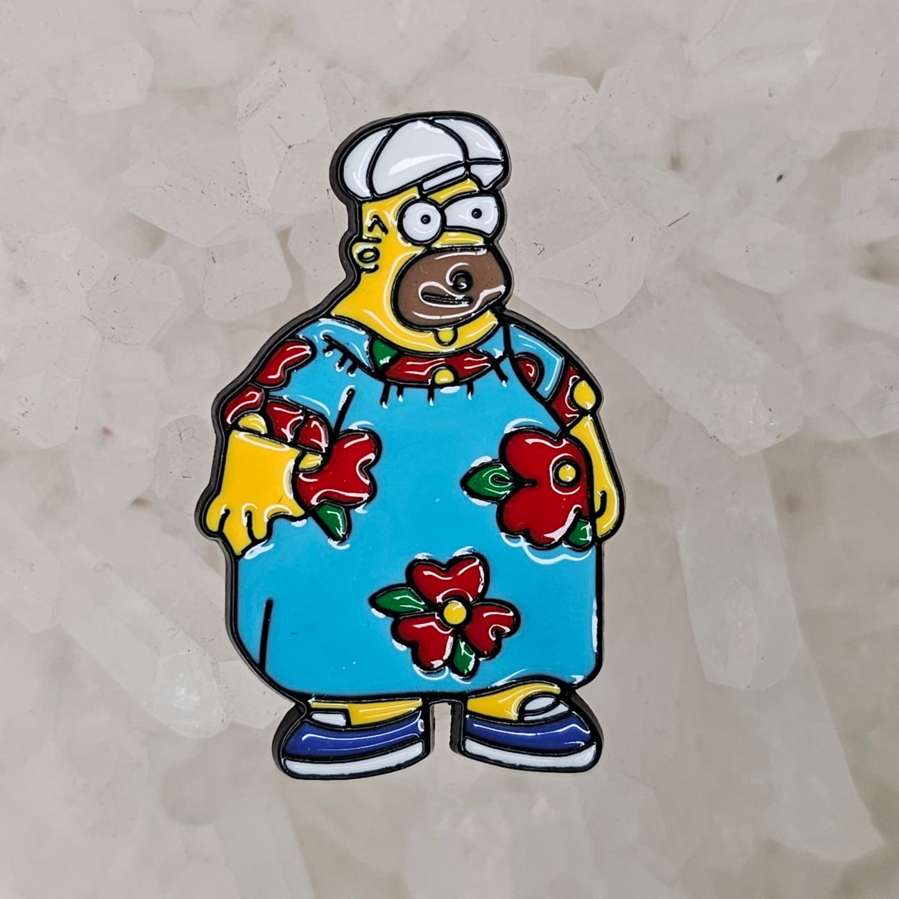 Mama Homer Grandma Simpson 90s Cartoon Tv Enamel Pins Hat Pins Lapel Pin Brooch Badge Festival Pin