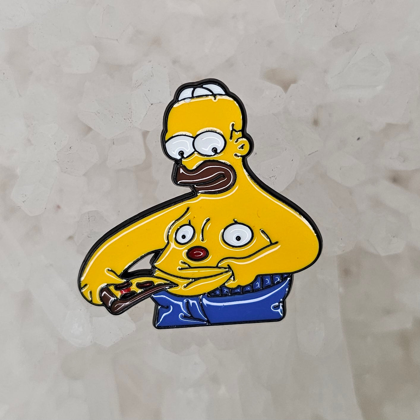 Hungry Homer Pizza Monster Simpson 90s Cartoon Tv Enamel Pins Hat Pins Lapel Pin Brooch Badge Festival Pin