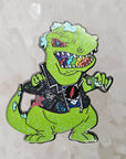 Lot Lizard Reptar On Shakedown Street Forever Grateful Rug Rat Dead Head 90s Cartoon Glitter Enamel Hat Pin