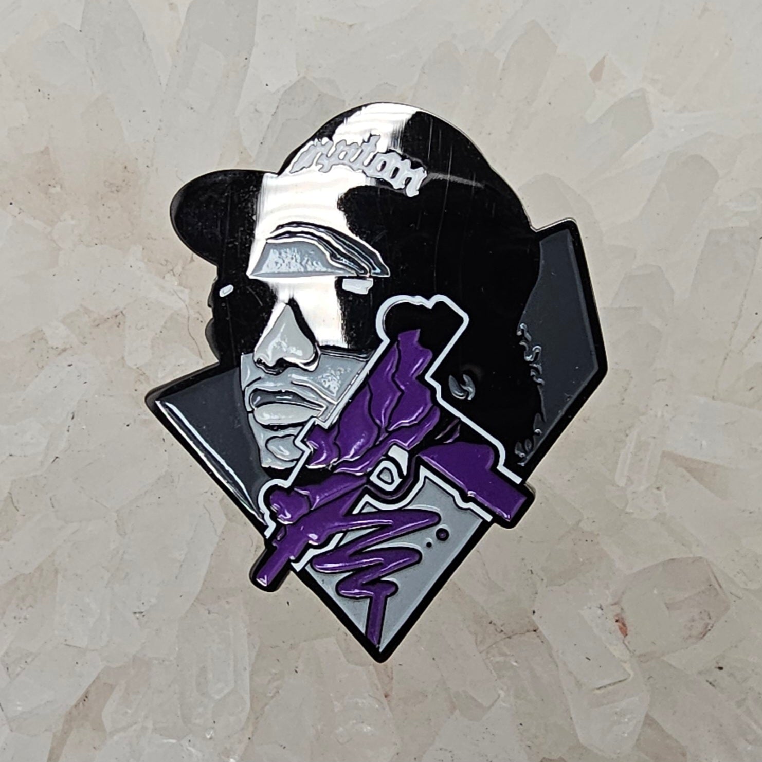 Eazy Uzi E Straight Outa Compton Rap Hip Hop Music Enamel Pins Hat Pins Lapel Pin Brooch Badge Festival Pin