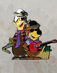 Yogi & Boo Boo Griz Bears Saxophone Guitar Weed Enamel Pins Hat Pins Lapel Pin Brooch Badge Festival Pin