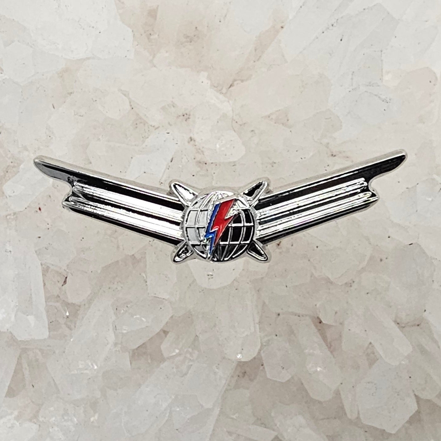 David Bowie Futuristic Planet Wings Rock Music Enamel Pins Hat Pins Lapel Pin Brooch Badge Festival Pinamel Hat Pin