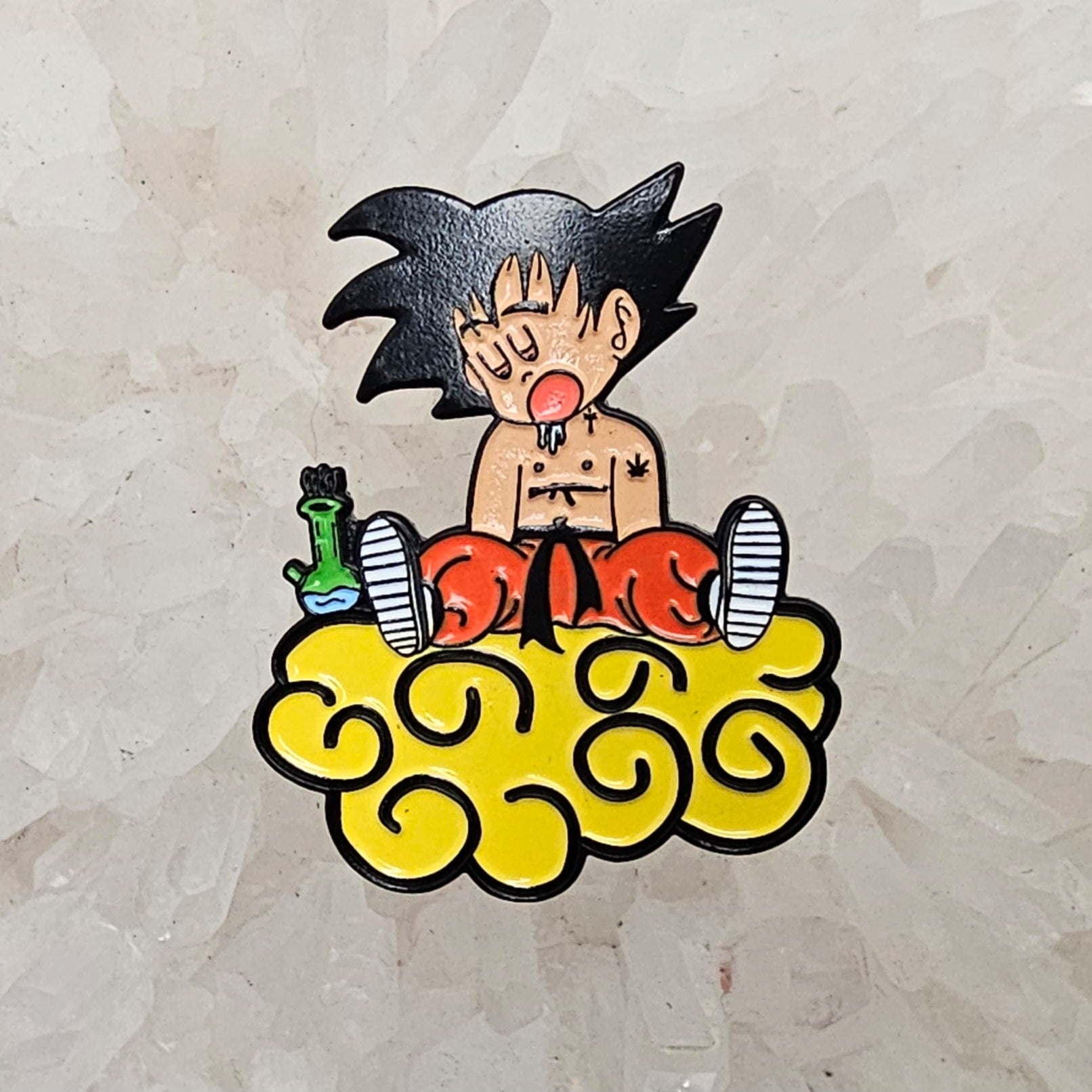 Stoner Gohan Dragon Anime Ball Z Manga 90s Cartoon Enamel Pins Hat Pins Lapel Pin Brooch Badge Festival Pin