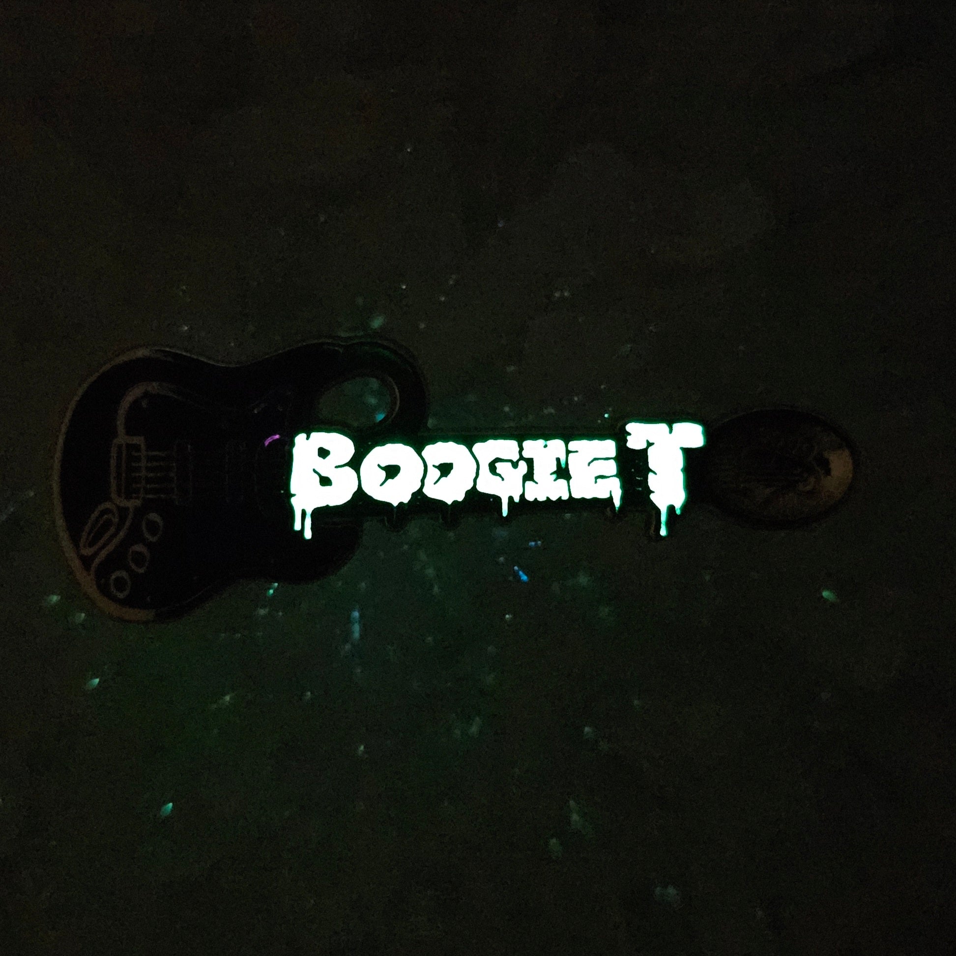 Boogie T Guitar V2 Edm Dj Dubstep Riddim Mini Spoon Light Glow Enamel Pendant