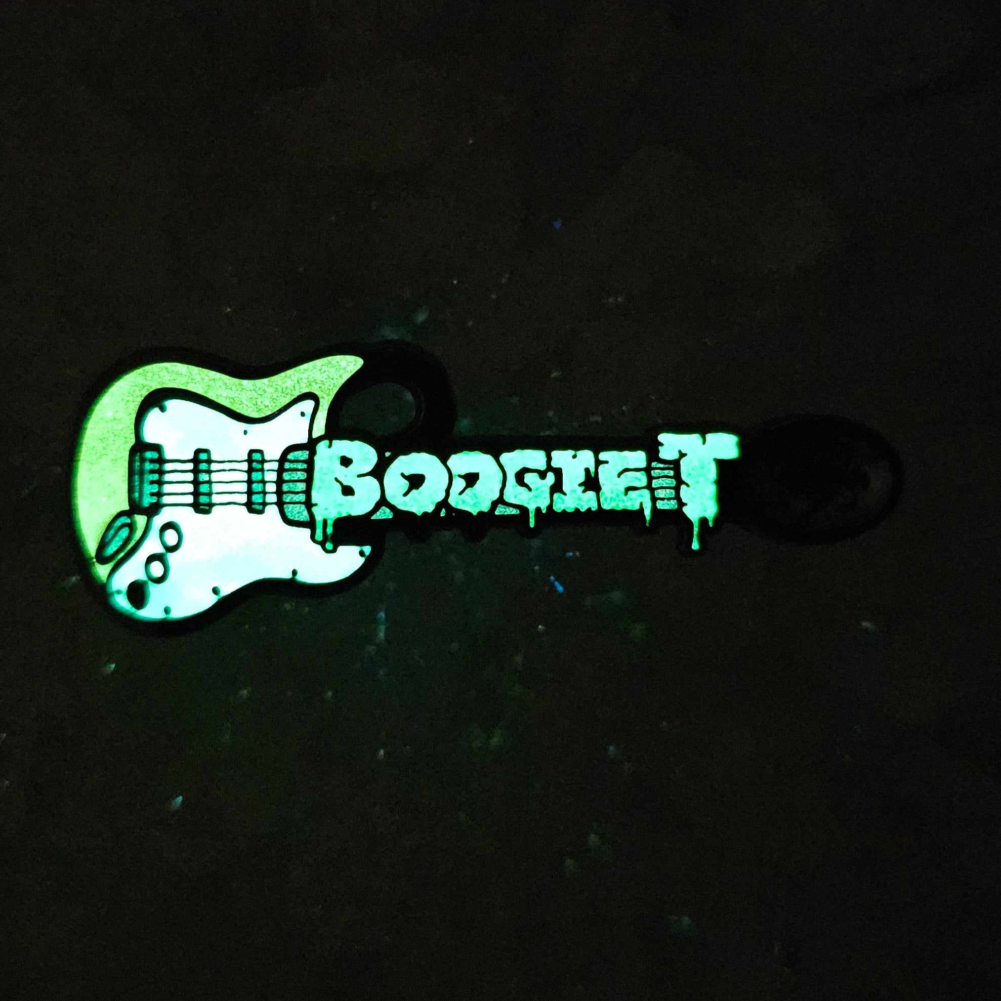 Boogie T Guitar Edm Dj Dubstep Riddim Mini Spoon Light Glow Enamel Pendant