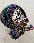 5 Pack - Undead Astronaut Space Skeleton Cosmonaut Universe Wholesale Glow Enamel Pins Hat Pins Lapel Pin Bulk Brooch Badge Festival Pin