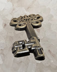 3D Bronze Skeleton Key Mini Spoon Enamel Pins Hat Pins Lapel Pin Brooch Badge Festival Pin