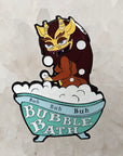 Bu Bu Bubble Bath Big Cartoon Mouth Monster Enamel Pins Hat Pins Lapel Pin Brooch Badge Festival Pin