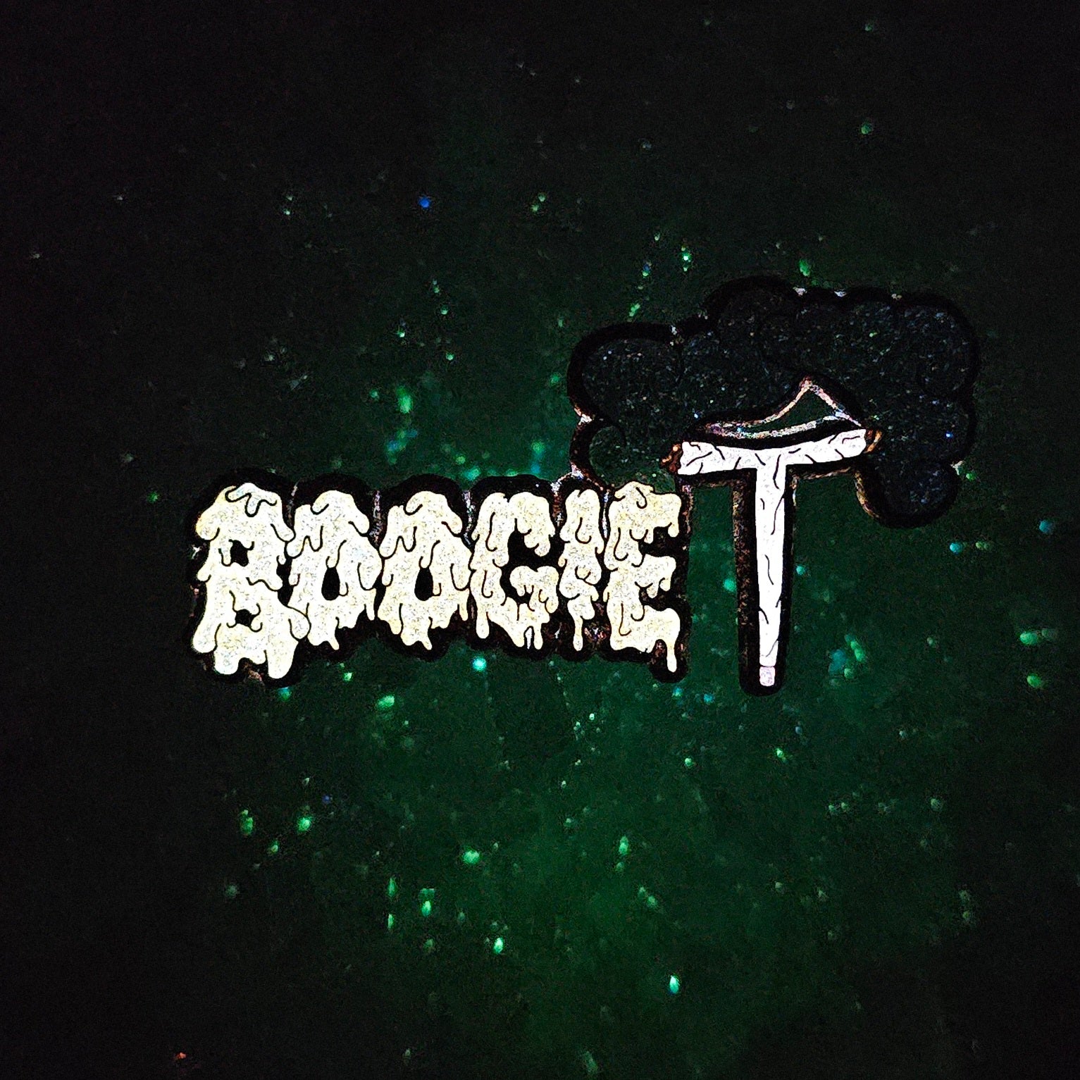 Boogie Cross Joint Smoke T Riddim Dubstep EDM DJ Glow Enamel Pins Hat Pins Lapel Pin Brooch Badge Festival Pin