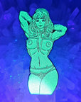 Danger Prone Daphne V2 White Scooby Kinky Doo 90s Cartoon Enamel Pins Hat Pins Lapel Pin Brooch Badge Festival Pin