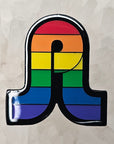 Full Spectrum PL Pretty Rainbow Lights Edm Music DJ Enamel Pins Hat Pins Lapel Pin Brooch Badge Festival Pin