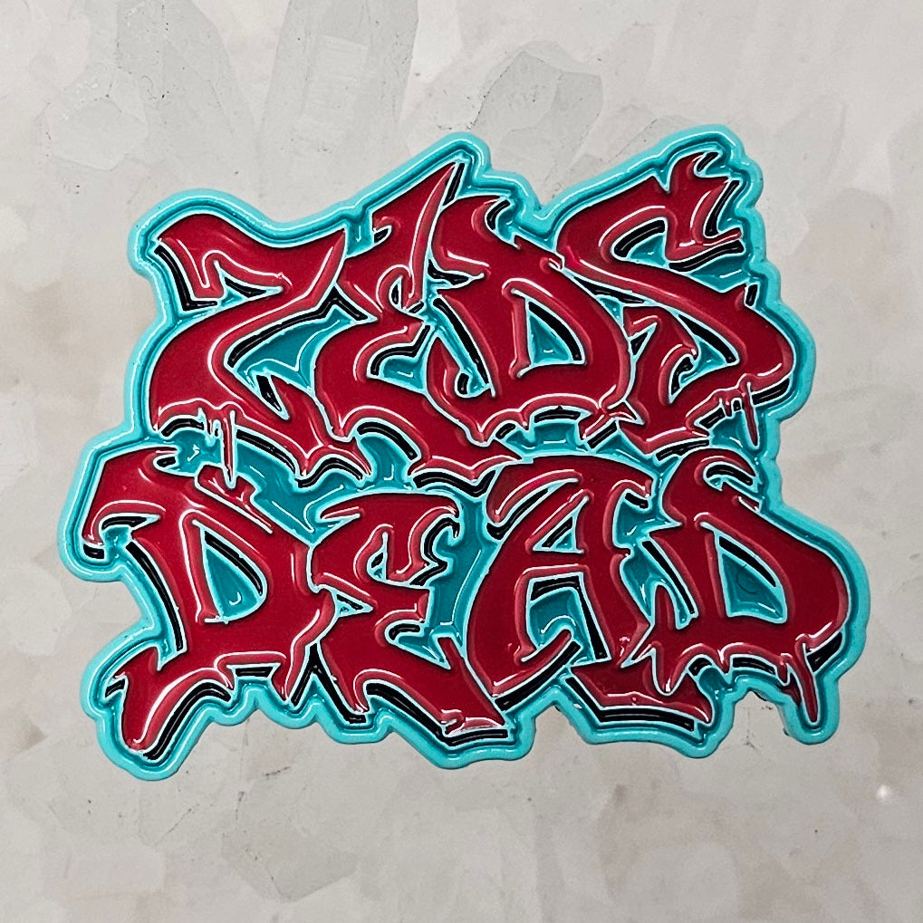 Zeds Graffiti Dead Dubstep Edm Music DJ Enamel Pins Hat Pins Lapel Pin Brooch Badge Festival Pin