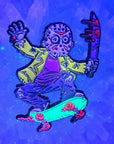 Skater Jason V Friday The Horror 13th Slasher Movie Enamel Pins Hat Pins Lapel Pin Brooch Badge Festival Pin