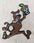 2 Pin Set - Jump Man Scooby & Shaggy Cartoon Animal Enamel Pin Set(2) Hat Pins Lapel Pin Brooch Badge Festival Pin Pin Set Of 2