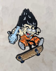 Skateboard Stoner Gohan Goku Dbz Dragon Ball Weed Anime Enamel Pins Hat Pins Lapel Pin Brooch Badge Festival Pin