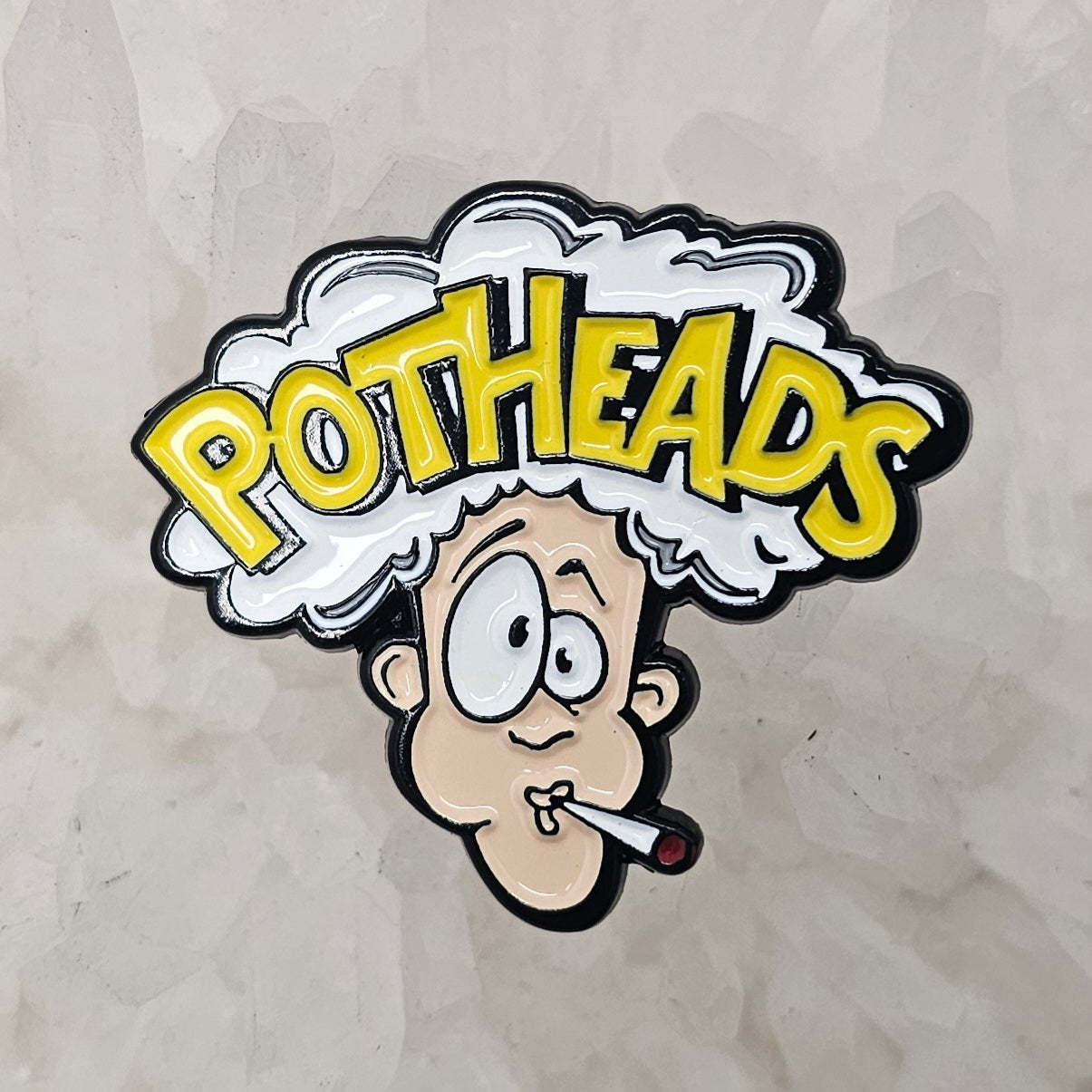 War Heads Weed Candy Pot Heads Parody Enamel Pins Hat Pins Lapel Pin Brooch Badge Festival Pin