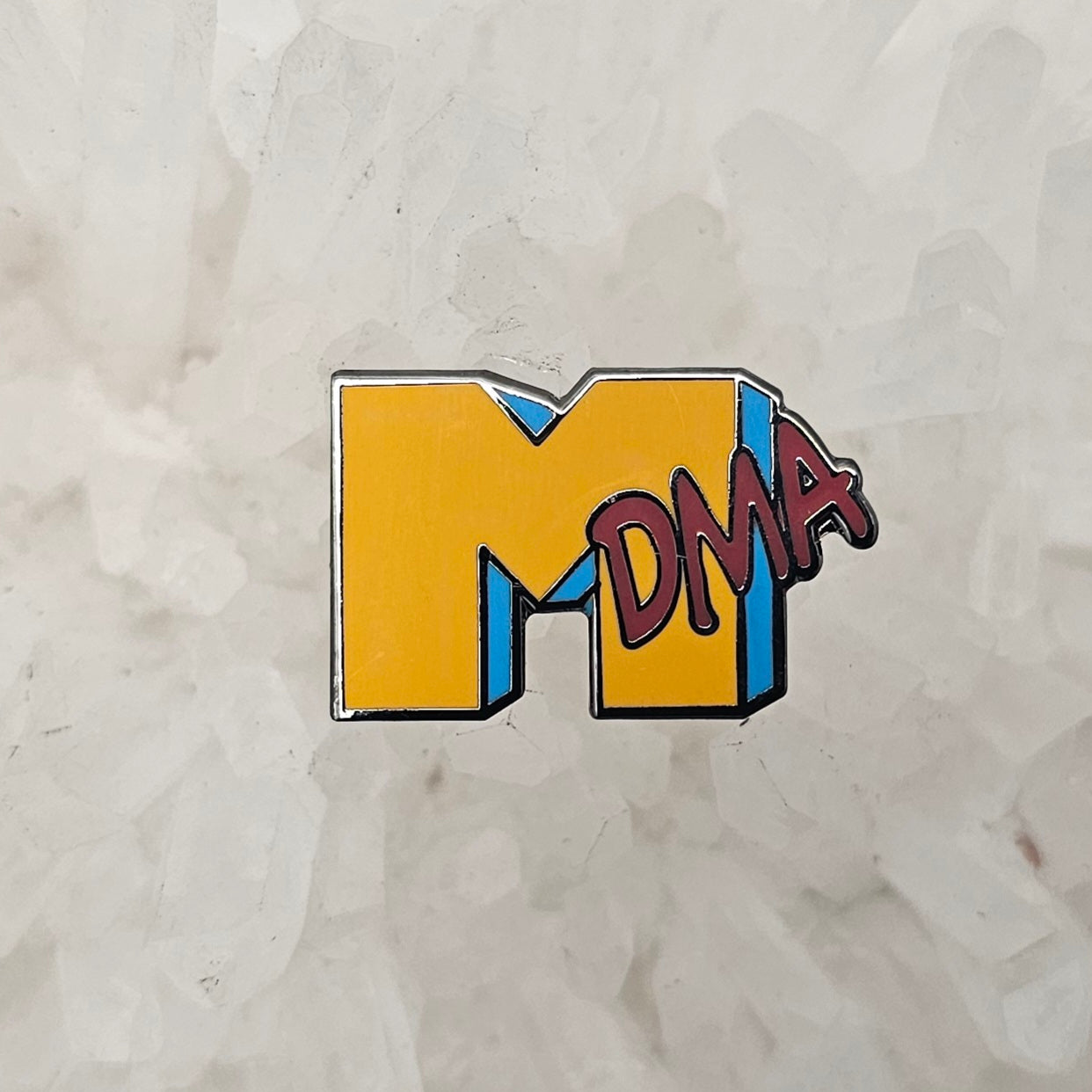 Mtv Mdma Molly Parody Enamel Pins Hat Pins Lapel Pin Brooch Badge Festival Pin