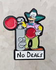Krusty Custy No Deals Nitrous Mafia Simpson Hippie Enamel Pins Hat Pins Lapel Pin Brooch Badge Festival Pin