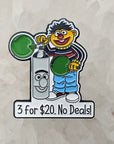 No Deals Ernie Sesame Nitrous Mafia Street Hippie 2000s Cartoon Enamel Pins Hat Pins Lapel Pin Brooch Badge Festival Pin