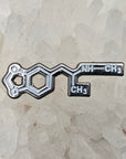 Mdma Molecule Molly E Glow Enamel Pins Hat Pins Lapel Pin Brooch Badge Festival Pin