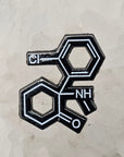 Ketamine Molecule Special K Glow Enamel Pins Hat Pins Lapel Pin Brooch Badge Festival Pin