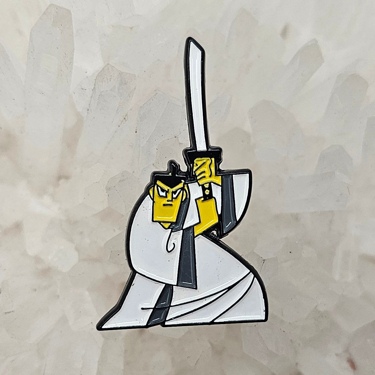 Samurai Anime Jack Sword Manga 90s Cartoon Enamel Pins Hat Pins Lapel Pin Brooch Badge Festival Pin