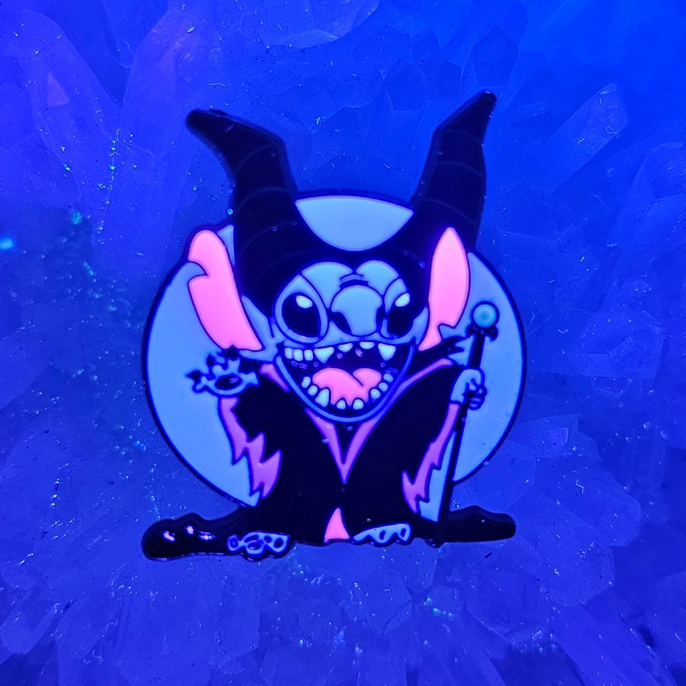 Maleficent X Experiment 626 Stitch 90s Cartoon Enamel Pins Hat Pins Lapel Pin Brooch Badge Festival Pin