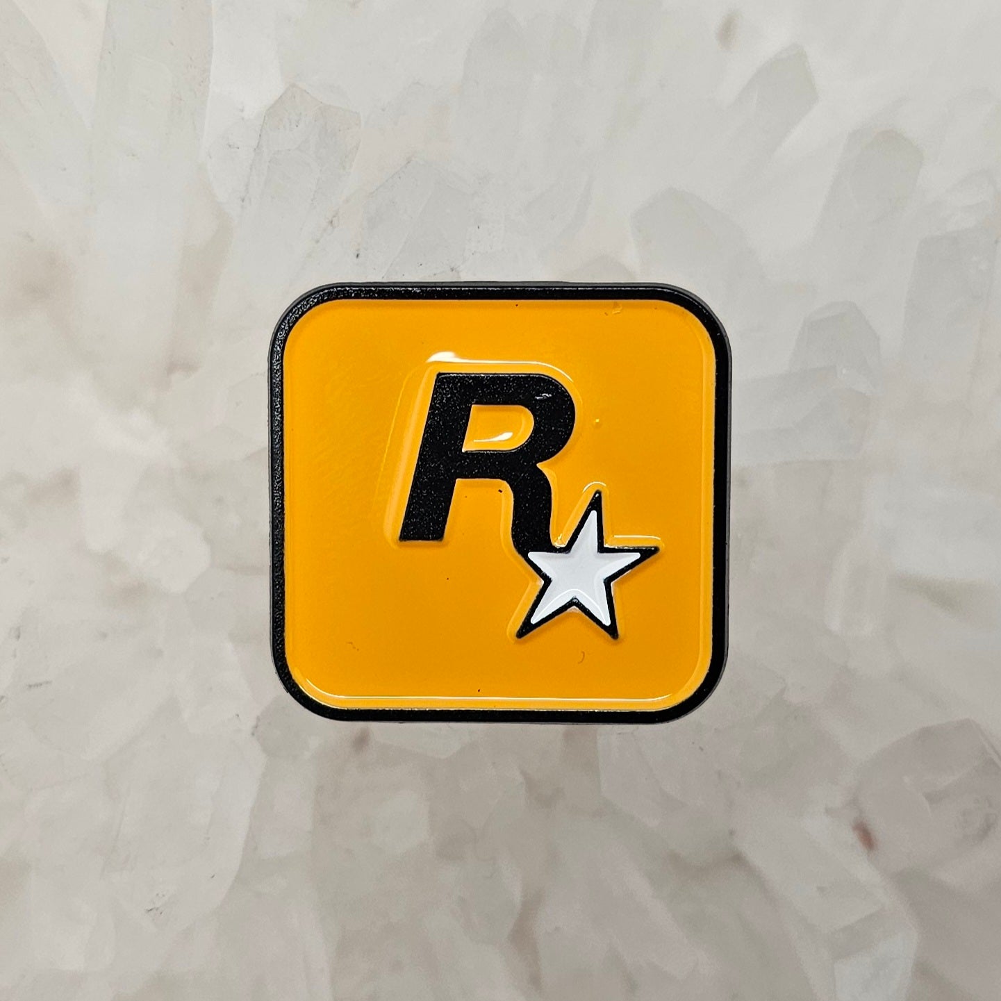 R Star Rock Star Video Game Enamel Pins Hat Pins Lapel Pin Brooch Badge Festival Pin