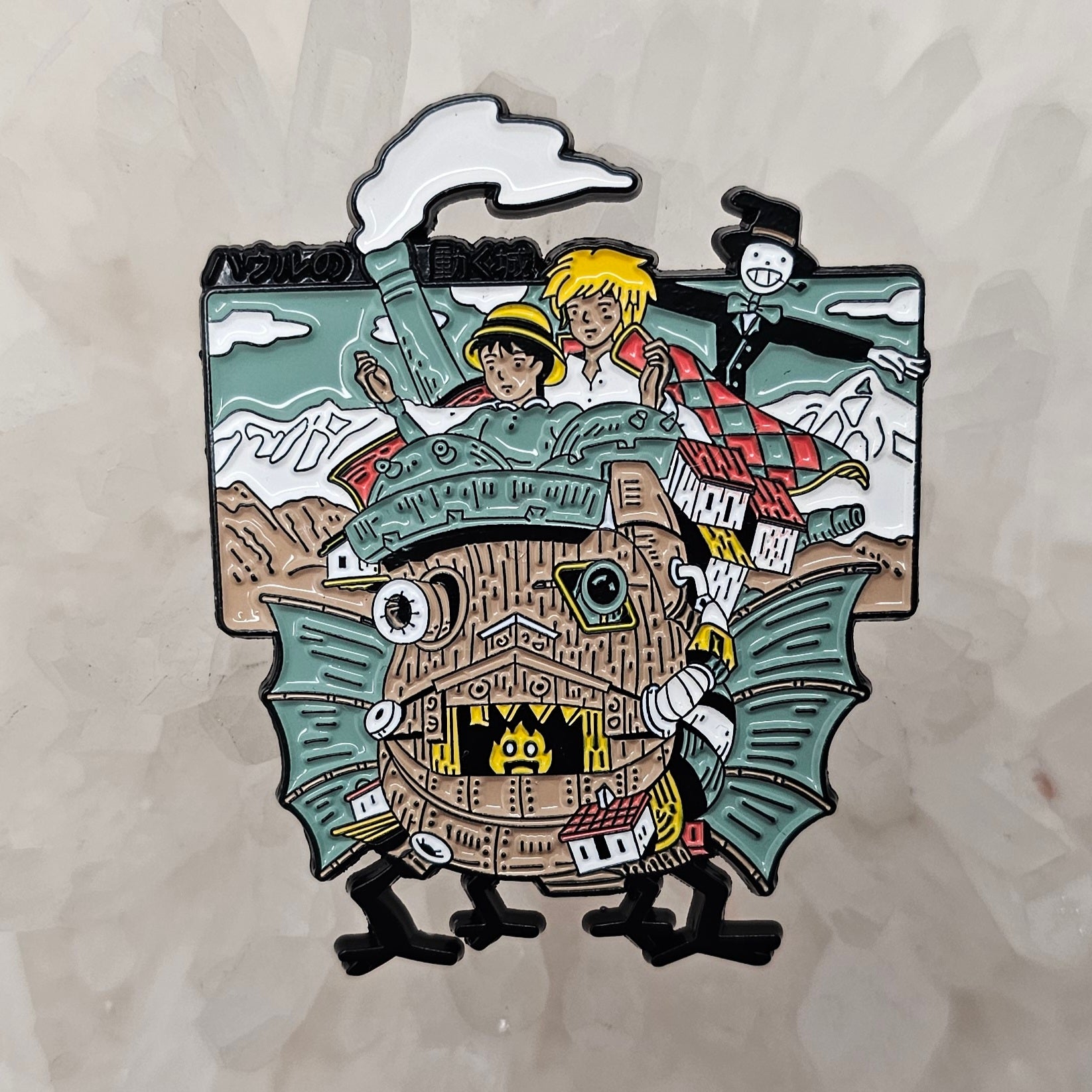 Howls Moving Anime Castle Manga Cartoon Enamel Pins Hat Pins Lapel Pin Brooch Badge Festival Pin